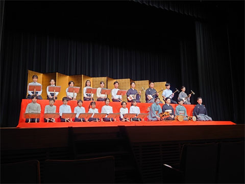 犬山こども長唄クラブの演奏会