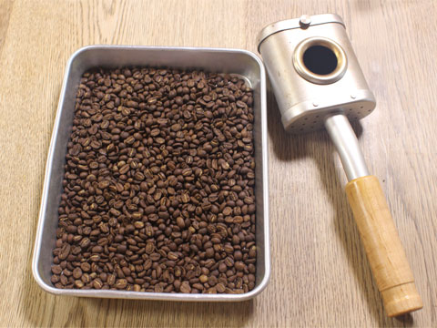 コーヒー豆の焙煎